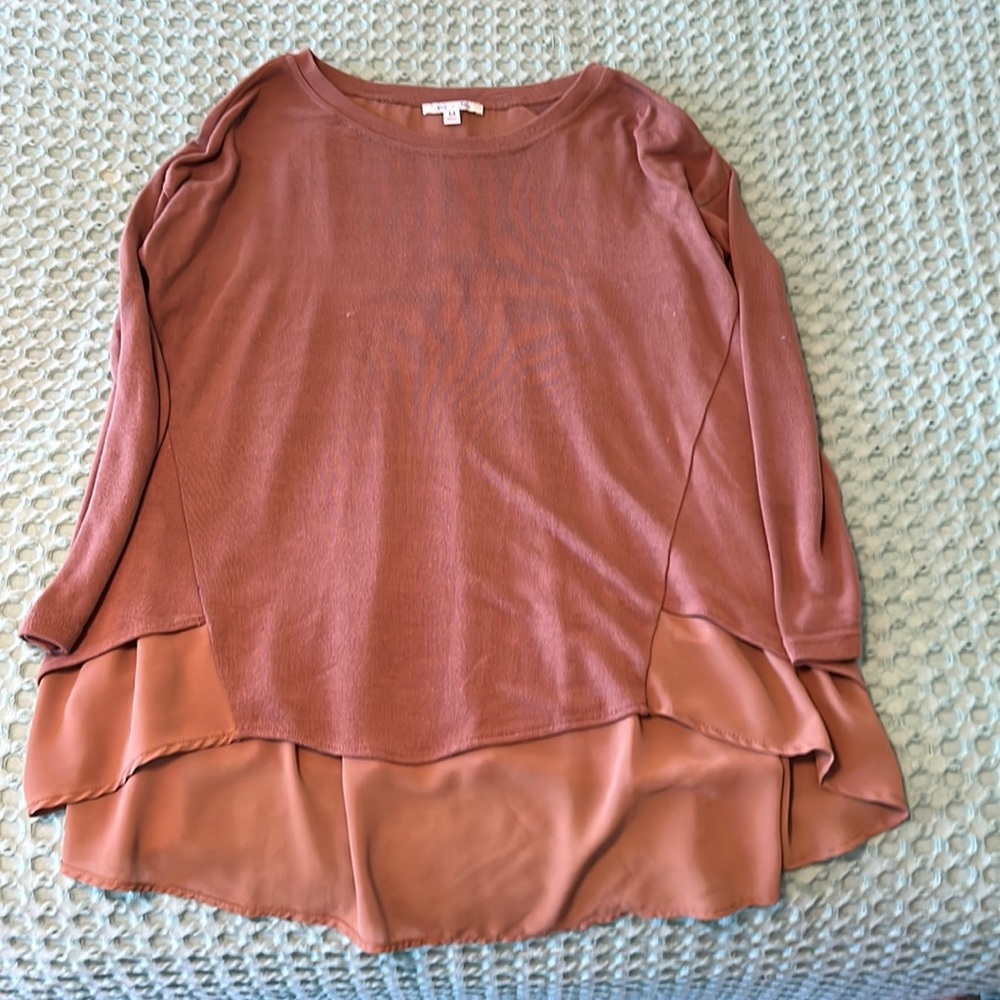 She + Sky khaki sweater M